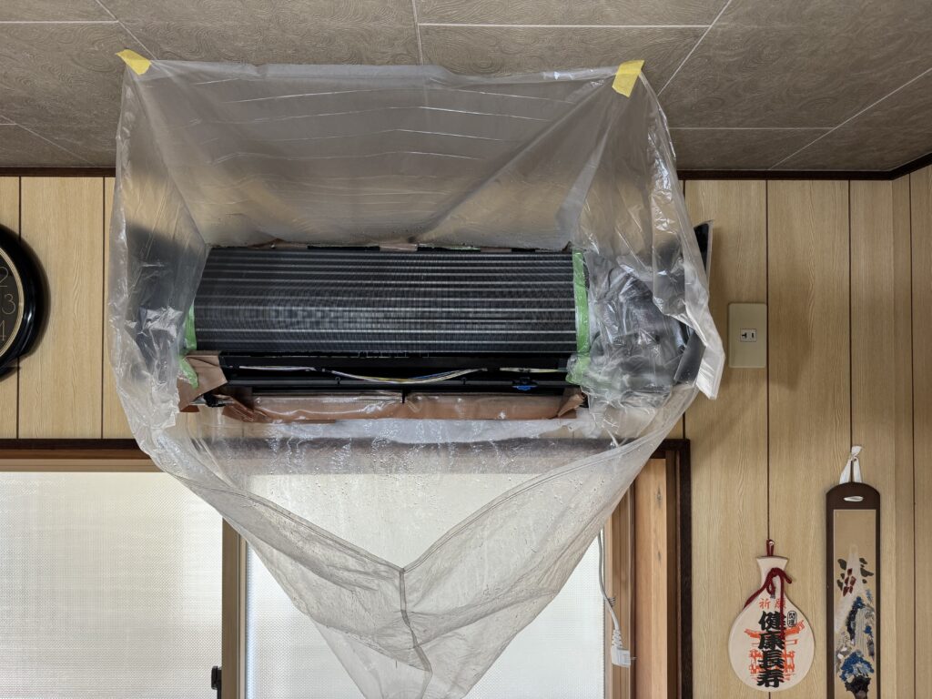 浦安市お掃除機能付きエアコンスタンダード洗浄（クリーニング）