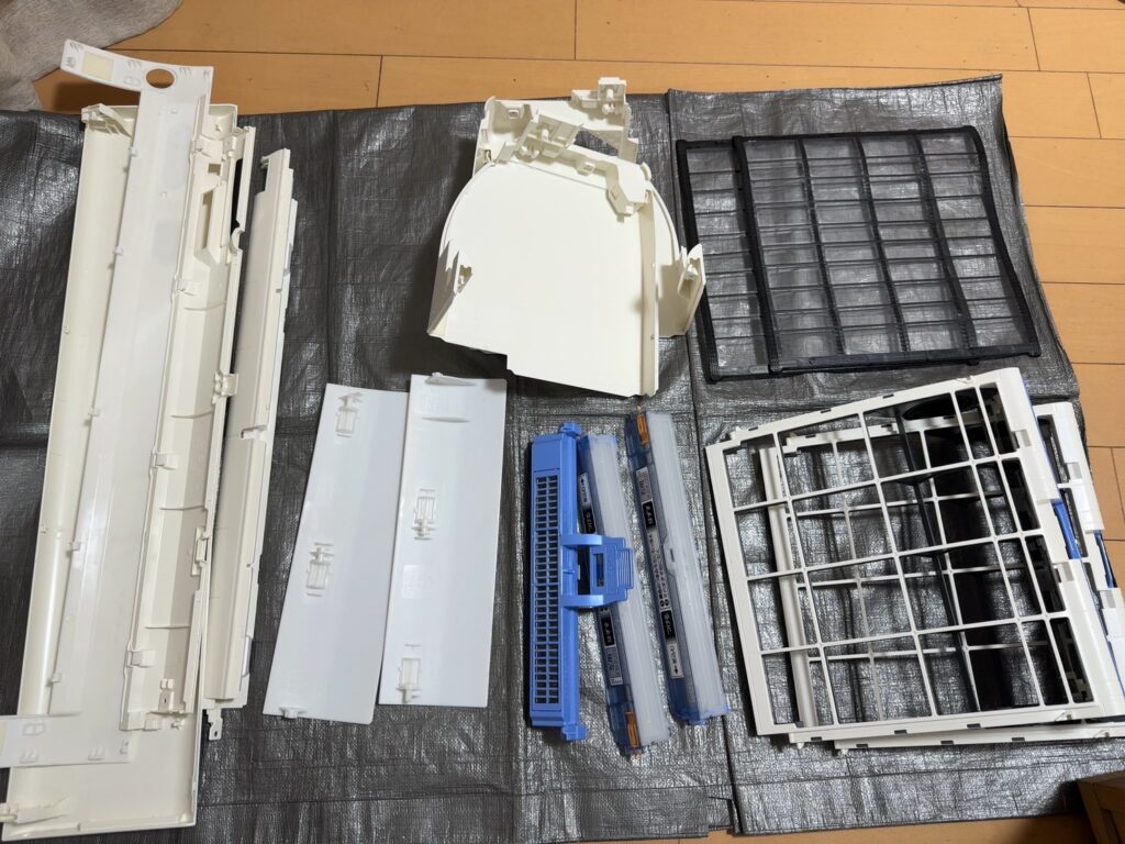 鎌ヶ谷市お掃除エアコンクリーニング（お掃除）